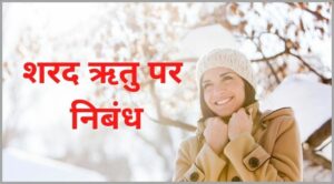 Essay on winter season in Hindi
